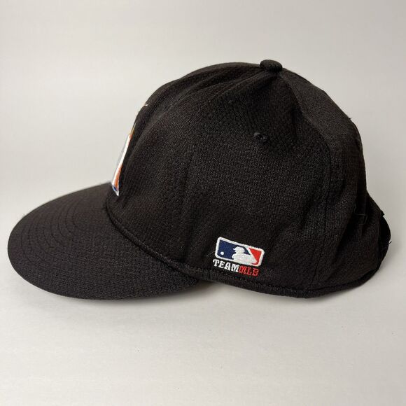 Florida Marlins New Era 9Twenty Hat Snapback Black Cooperstown Unstructured Cap - Picture 3 of 7